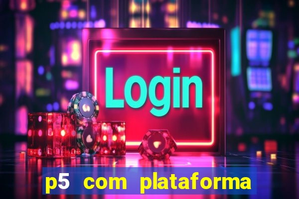 p5 com plataforma de jogos